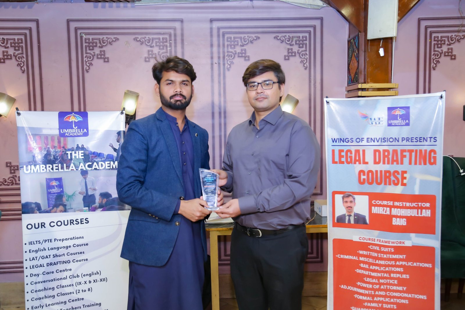 Events best performance award